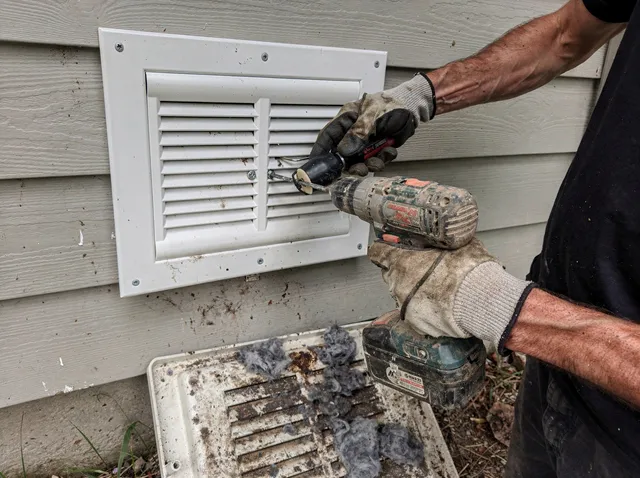 Dryer Vent Cover Replacement in Spring Hill