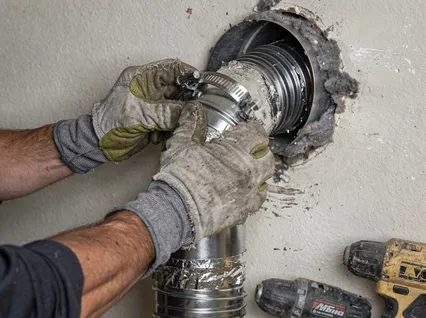 Dryer Vent Hose Installation in Spring Hill