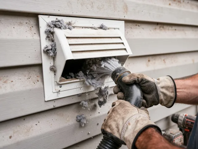 Professional dryer vent cleaning by Spring Hill Dryer Vent Cleaning in Spring Hill