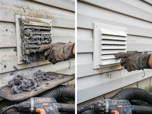 Residential dryer vent cleaning by Spring Hill Dryer Vent Cleaning in Spring Hill